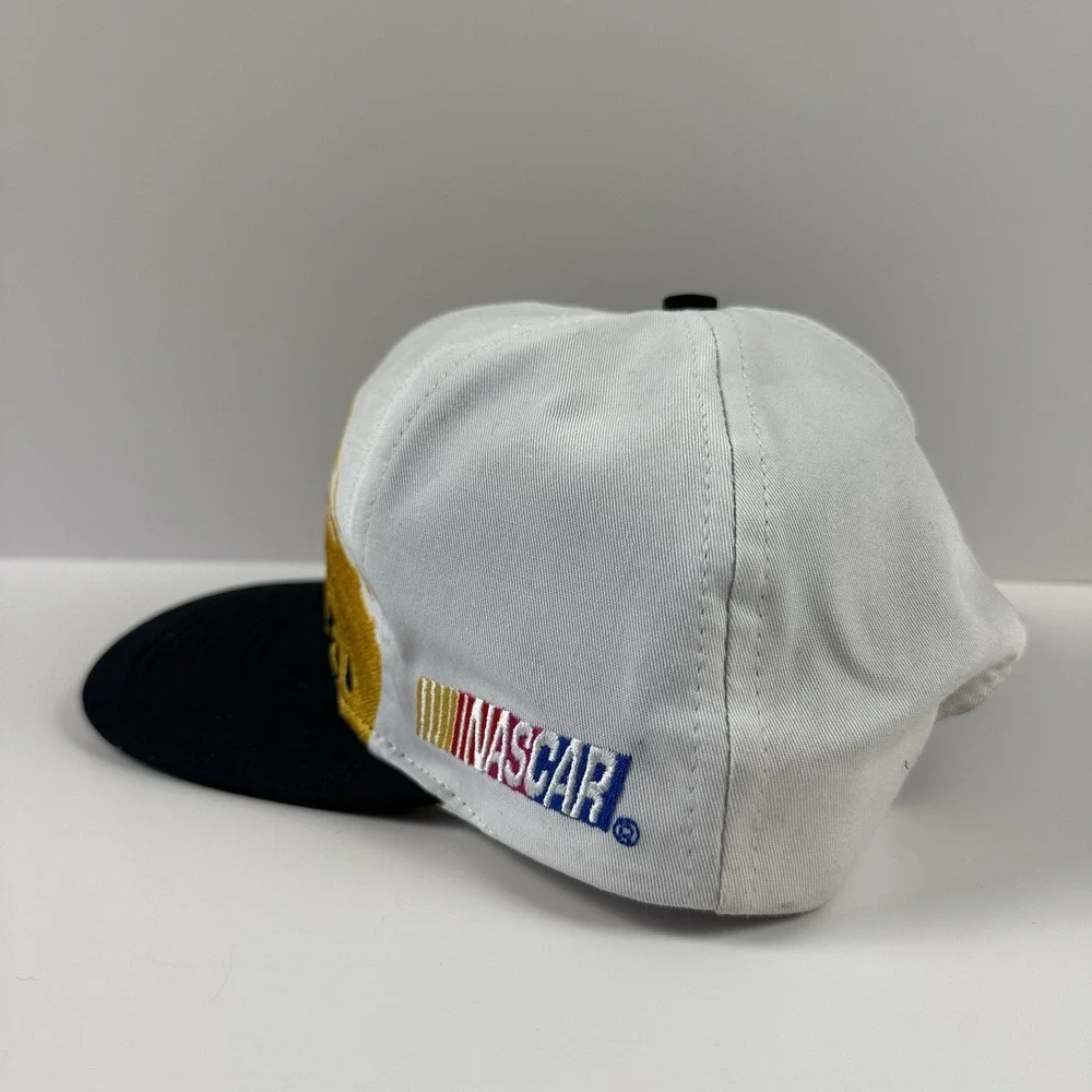 Vintage 90s Sterling Marlin #4 Nascar Splash Logo 7 Athletic Snapback Hat Cap‎